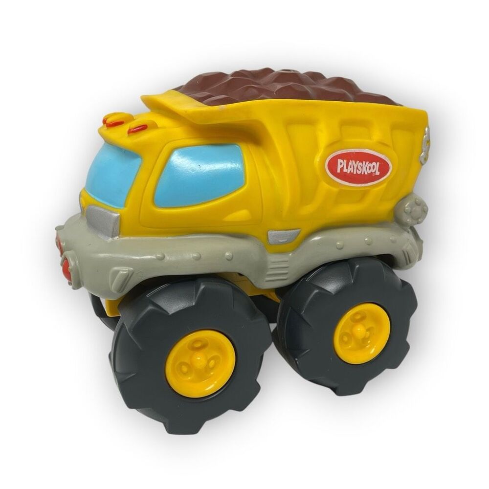 Playskool Cushy Cruisers Cruisin Dump Truck Sound Effects Vintage 2002 Works